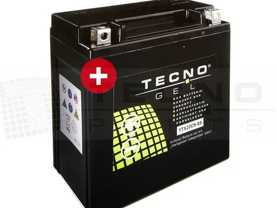 TECNO-GEL BATTERIE für YTX20CH-BS 12V 18Ah DIN 82002