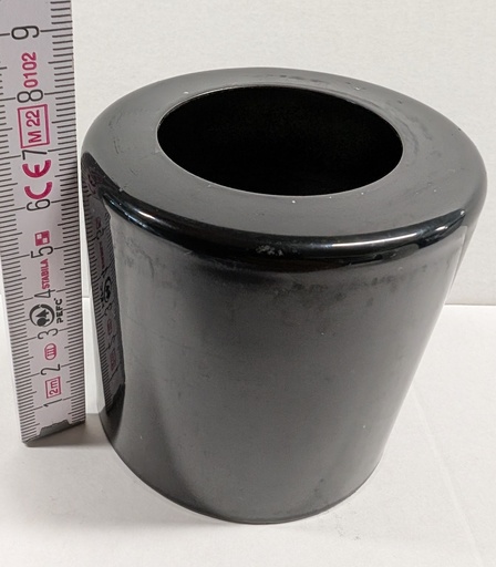 IKON Zubehör: Schwarz chromatierte Kappe 70 19 54 127 0BL für 7610- Baureihe 70 mm Höhe p. St. 