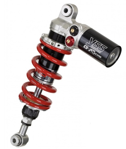 YSS Federbein Stoßdämpfer Mono MG456-320TRWL-45-858 einstellbar mit ABE für KAWASAKI NINJA 400 2018 - 2021