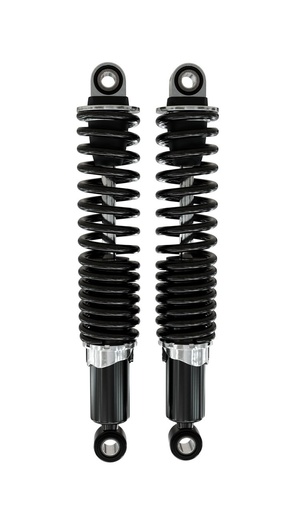 IKON Federbeine - Stoßdämpfer 7610-1612SP14 in schwarz für TRIUMPH Rocket III (C23XB) - Tieferlegung um -35 mm
