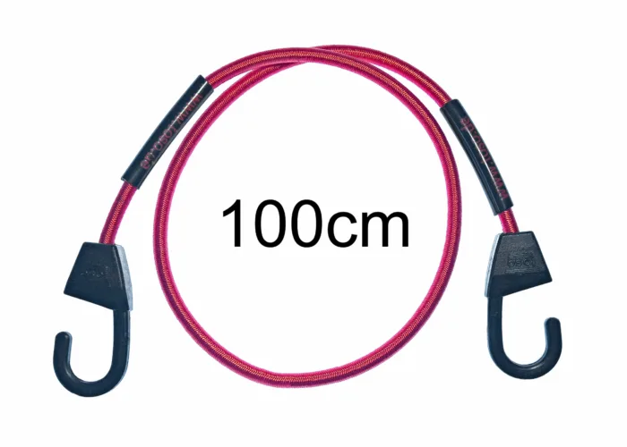 TOSO TRIPLEFIX SPANNGURT TPF02 mit festen Stahl-Spezialhaken - Länge 100 cm – Bild 3