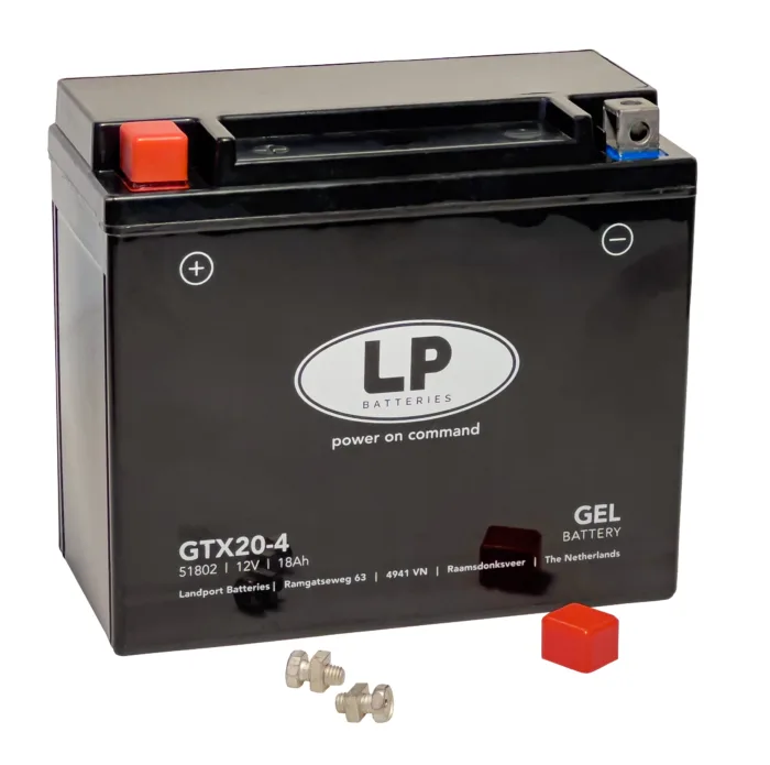 LP GEL BATTERIE für YTX20-BS 12V 18Ah DIN 82001 – Bild 2